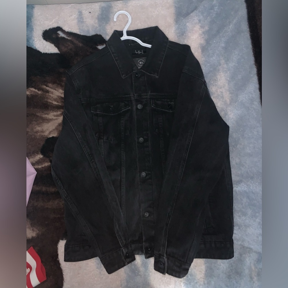 Michael Jackson Dangerous Black Denim Jacket